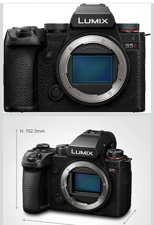 Vollformat Kamera Panasonic S5M2 S5II wie NEU Garantie Bild 2