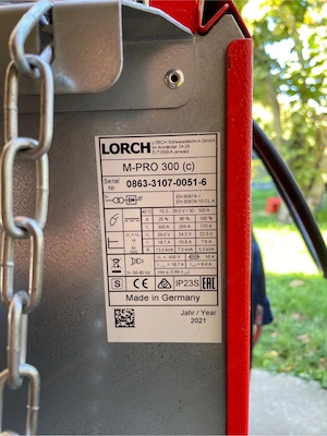 Schweissgerät LORCH M PRO 300 Bild 3