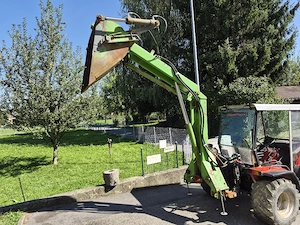 Hecklader  Lader für Traktor Bild 2