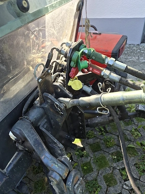 Hecklader  Lader für Traktor Bild 4
