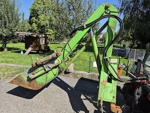 Hecklader  Lader für Traktor Bild 7