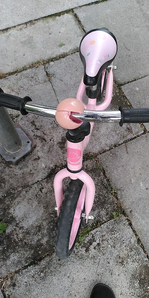 Laufrad rosa 12-Zoll  Bild 2
