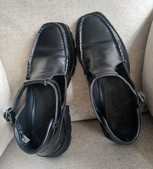 Halbschuhe schwarz, Gr. 41 Bild 3
