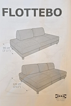 IKEA Sofa-Bett Bild 3