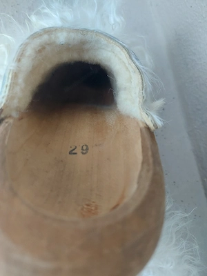 Holzschuhe -Clogs gefüttert  Bild 2