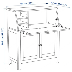 Hemnes Sekretär Bild 4