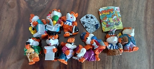 Ü-Eier Figuren "Fancy Fuxies" 1998 komplett !