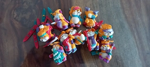 Ü-Eier Figuren "Hanny Bannys lustige Skihasen" 1996 komplett !