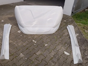 Spoiler Windabweiser Dachspoiler mit Seitenteilen für Mercedes Sprinter Nutzfahrzeug Bild 6