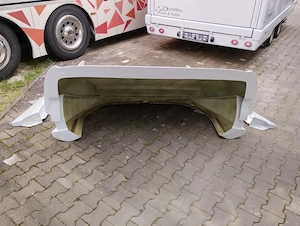 Spoiler Windabweiser Dachspoiler mit Seitenteilen für Mercedes Sprinter Nutzfahrzeug Bild 4