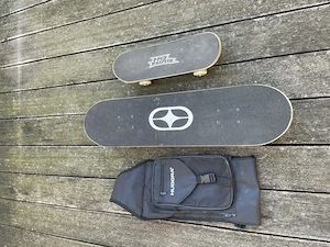 2 Skateboards + Skateboardtasche Bild 2