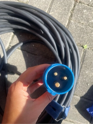 Campingkabel Verlängerung 20m Bild 5