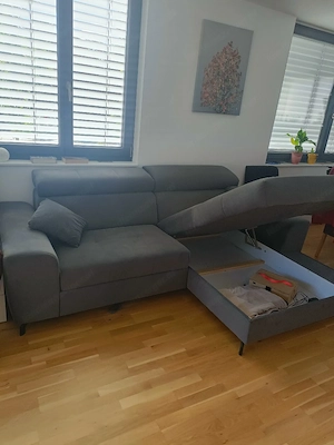 Couch in L-Form Bild 3