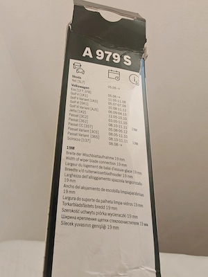 Scheibenwischer neu a 979s bosch aerotwin 2 stück Bild 2