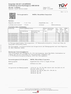 Denzent KF Black Alufelgen Bild 3
