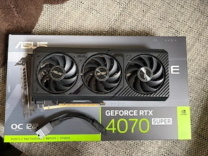 ASUS prime NVIDIA GeForce RTX 4070 Super OC 12GB gddr6x Grafikkarte Bild 2