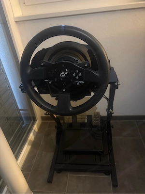 Thrustmaster T300 RS GT Edition Lenkrad & Pedale + VEVOR Wheel Stand Bild 2