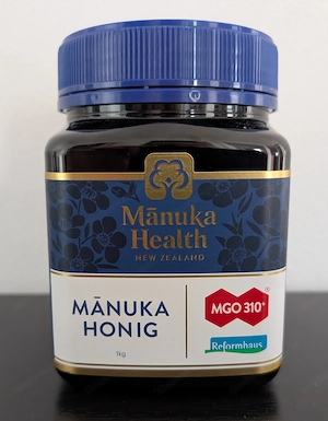 3x 1KG Manuka Honig MGO 310+ aus Neuseeland, MHD: 08.2027