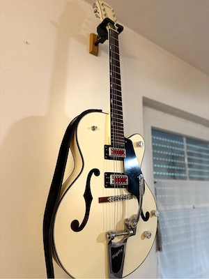 Gretsch G5410T Rat Rot - Matte Vintage White Bild 3