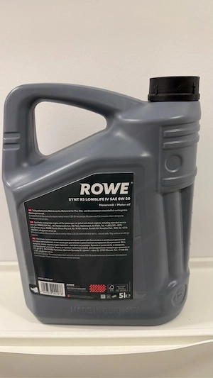 ROWE Hightec SYNT, RS Longlife IV Motoröl 0W-20 5 Liter Kanister Bild 2