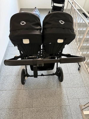 Bugaboo Donkey 5 Geschwisterwagen - All Black - mit Zubehör Bild 3