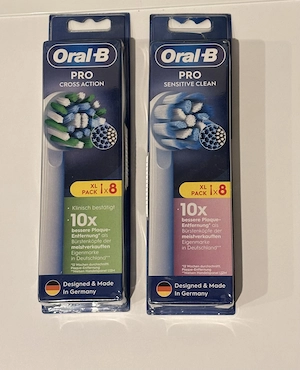 Oral B Bürstenaufsätze für elektrische Zahnbürste