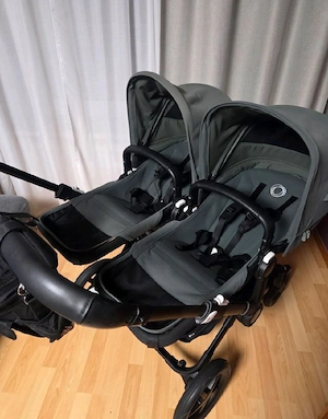 Bugaboo donkey 5 Twin Zwillingskinderwagen Mit Zubehör Wie neu Bild 3