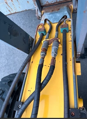 Kramer 180 Radlader mit Schaufel und Gabel Zusatzhydraulik Winter Bild 6