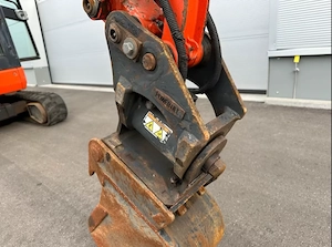 Kubota KX019-4 Minibagger Powertilt MS01 Löffelpaket Bagger Bild 6