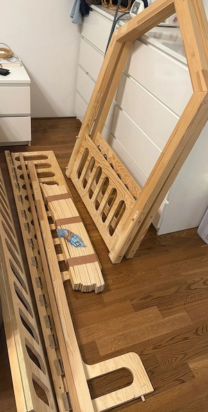 Hausbett   Kinderbett Bild 5