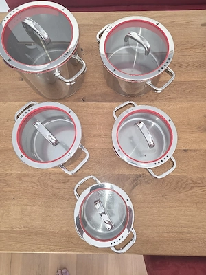 WMF Topf set mit 5 Töpfen für alle Herdarten