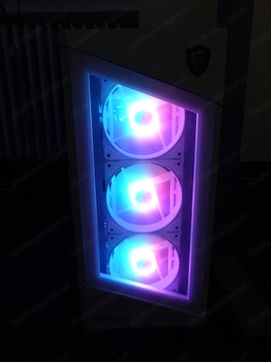 Gaming PC i9-11900K, RTX 3080 Ti, 32GB RAM, RGB weiß, Win 11 Bild 4