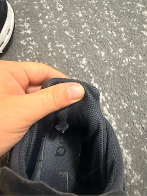 On Cloudnova Sneaker   Schwarz Weiß   Gr. 37.5 Bild 5