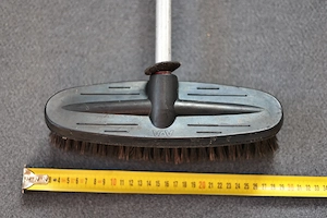 APA Waschbürste aus echtem Rosshaar - Unverwüstlich und Langlebig - Ideal für den Profigebrauch Bild 5