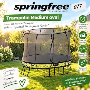 Springfree Trampolin Medium Oval