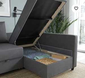 Ecksofa mit Bettkasten und Schlaffunktion Bild 3