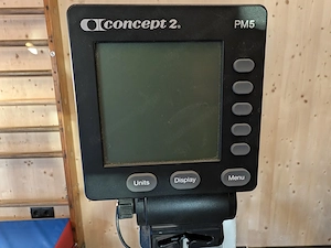 Concept2 Rudergerät Model D PM5 Bild 5