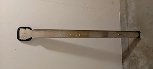 Aluschiene breit und Gabelhalterung Bild 2