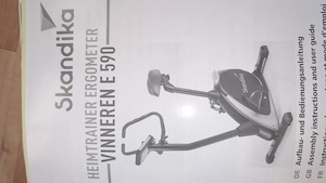Heimtrainer, Ergometer Skandika 590 Bild 2