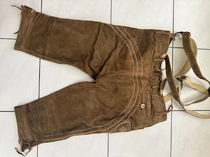 Leder Kniebundhose Gr. 52 Bild 2