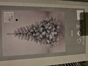 Künstlicher Weihnachtsbaum in Silber