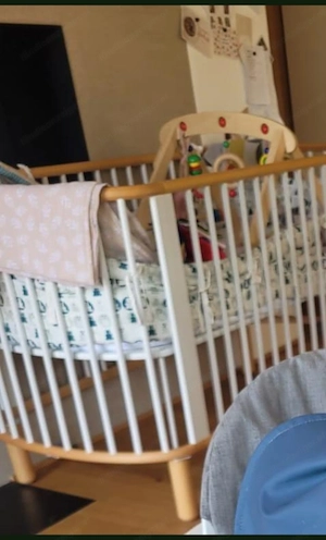 Wunderschönes Baby- Kinderbett Laufstall Bild 5
