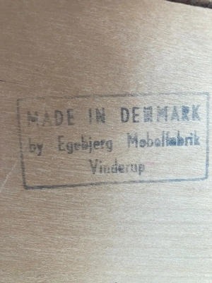 Dänisches Sideboard original 60er Jahre von der Firma Egebjerg  Mobelfabrik, Vinderup (Mid Century) Bild 6