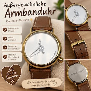 Aussergewöhnliche Armbanduhr für Fahrrad Liebhaber - ungetragen