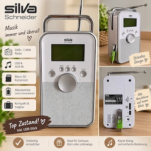 Radio tragbar von SILVA Schneider