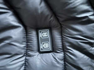 schwarze heizjacke Bild 2