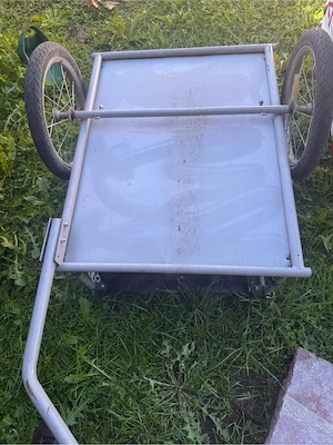 stabiler Fahrradanhänger, mit Kupplung Bild 2