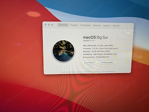 Apple iMac 27" 5K | 24 GB RAM | 512 GB SSD | sehr guter Zustand Bild 2