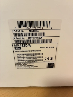 Apple iMac 27" 5K | 2,12 TB Fusion Drive | neuwertiger Zustand Bild 5