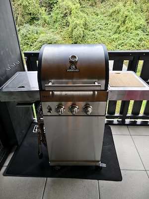 Burnhard FRED Deluxe Gasgrill 3-Brenner Bild 2